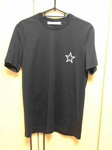 正規 16AW GIVENCHY ジバンシー ジバンシィ 左胸 スター ポイント プリント Tシャツ XS 16F 7329 651