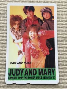 【未使用】テレホンカード　JUDY AND MARY