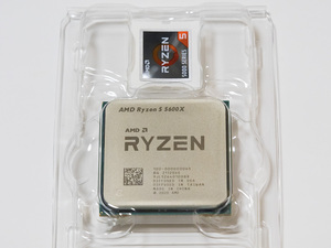 【中古品】AMD Ryzen 5 5600X BOX 3.7GHz 6C/12T TDP65W Socket AM4