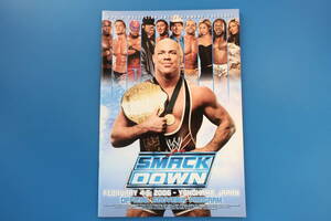 アメリカプロレス団体WWE スマックダウン SmackDown 2006年2月4-5日横浜大会 オフィシャルスーベニアプログラム/SOUVENIR 希少公式パンフ