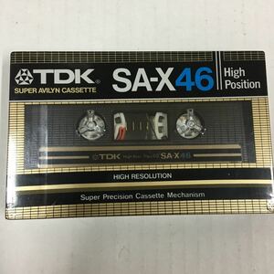 TDK カセットテープ SA-X 46 ハイポジション　TYPEⅡ CrO2