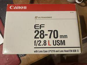キャノン　カメラレンズ　canon EF 28-80mm f/2.8 L USM with Lens Case LP1219 and Lens Hood EW-83B II 