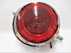 当時物 希少 Pan製 丸型 8cm 赤色灯 ストップランプ STOPランプ 旧車 昭和 ビンテージ 補助灯 デコトラ ホットロッド高速有鉛ハーレー丸形