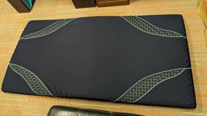 AirSleep エアースリープ ネイビー　西川産業 シングルマットレス　シングルサイズ 波型 敷きパッド布団