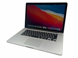 Apple アップル MacBook Pro (Retina 15インチ Late 2013) 2.3GHz Core i7 メモリ 16GB SSD 512GB NVIDIA GeForce GT 750M 充放電回数 1回