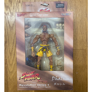 SOTA TOYS ストリートファイター 【ダルシム】 未開封・新品　ソタ 2008年 アクションフィギュア Street Fighter Revolution Dhalsim MIB