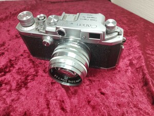 【委託品】 Canon レンジファインダー フィルムカメラ Lマウント50mm 1.8 レンズ付 シャッターOK 速度変化有り キャノン 1円スタート売