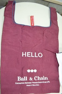 ボールアンドチェーン　Ball&Chain　トート　バッグ　鞄 D2109