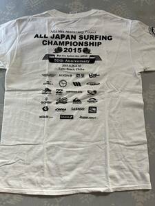 日本サーフィン連盟50周年大会記念Tシャツ　非売品　未使用　NSA JPSA 選手レア　