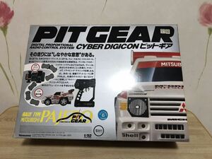 送料無料　当時物 美品 ヨネザワ ピットギア　ラジコンカー　三菱 パジェロ ラリーカー YONEZAWA PIT GEAR MITSUBISHI PAJERO RALLY TYPE