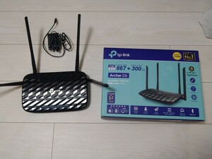 TP-Link WiFi 無線LAN ルーター 11ac MU-MIMO ビームフォーミング 全ポートギガビット デュアルバンド AC1200 867 + 300Mbps Archer C6