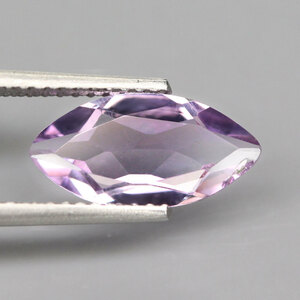 【天然アメジストルース 1.31ct:6328】ブラジル産 Natural Amethyst 裸石 標本 鉱物 宝石 jewelry Brazil