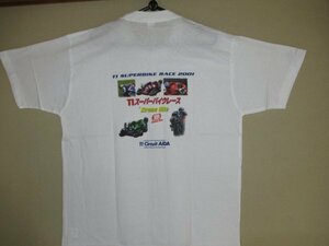 TIサーキット スーパーバイク2001年 Tシャツ Lサイズ No114
