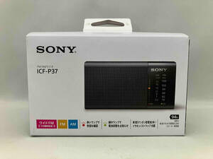 【未使用】 SONY ICF-P37 ハンディーポータブルラジオ FM AM ワイドFM