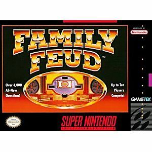 ★送料無料★北米版 スーパーファミコン SNES Family Feud ファミリー・フュード クイズ
