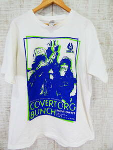 ☆ FRUIT OF THE LOOM COVERT ORG BUNCH BRAHMAN DMBQ THA BLUE HERBグラフィックTシャツバンドTシャツ XLフルーツオブザルーム＠送料520円