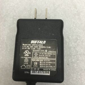 TL4390 BUFFALO バッファロー ACアダプター US112-3312 DC3.3V 1.2A 通電確認済