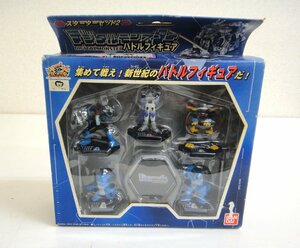 高崎店【中古品】3-15 デジタルモンスター バトルフィギュア スターターセット2 ブイモン パイルドラモン インペリアルドラモン 他