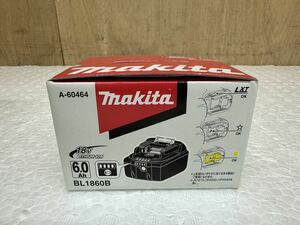 未使用　makita マキタ BL1860B リチウムイオン バッテリー 18V 6.0A