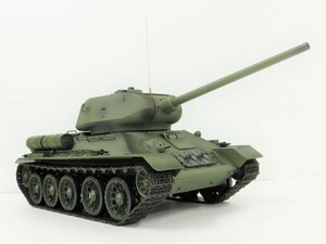 【赤外線バトルシステム付 対戦可能 Ver.7.0】☆塗装済み完成品戦車ラジコン☆ Heng Long 2.4GHz 1/16 戦車ラジコン ソ連 T-34　3909-1