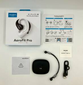 Soundcore by Anker オープンイヤー型ワイヤレスイアホン AeroFit Pro エアロフィットプロ A3871N11 サウンドコア Aero Fit◆8597