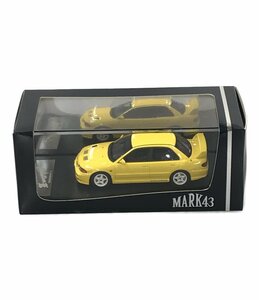 美品 ミニカー Mitsubishi LANCER GSR Evolution III CE9A Dandelion Yellow 1/43 ホビージャパン [0502]