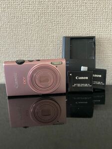 原2【1円スタート】Canon キャノン IXY 220F デジタルカメラ コンパクトカメラ バッテリー付き
