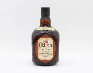 1円【未開栓】Grand Old Parr グランドオールドパー 12年 デラックス スコッチ ウイスキー 750ml 43% z24-1223 z_z