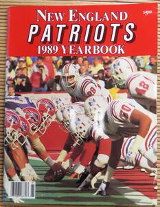正規品　NFL 1989 ニューイングランド・ペイトリオッツ～イヤーブック ドリュー・ブレッドソー トム・ブレディ　ロブ・グロンコウスキー