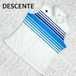 美品　DESCENTEGOLF デサントゴルフ トップス　グレー　サイズL