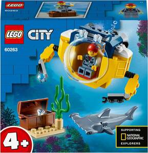 LEGO 60263　シティ 海の探検隊 小型潜水艦　レゴ