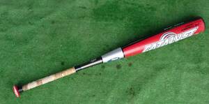 AJ.JF S.B.B 軟式少年用 バット Louisville Slugger JUNIOR RUBBERBALL BAT MODEL JJRBO11B 6.7cm DIA TPX 82cm 620GM 動作品#BB01703