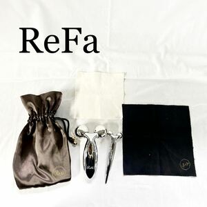 ▲ ReFa リファ リファカラット 美顔ローラー 美容 シルバー MTG CARAT 防水 フェイス ボディー 巾着袋 【OTAY-259】