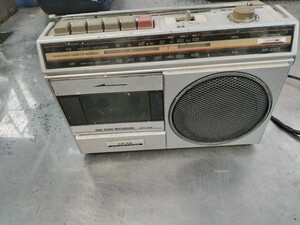 昭和レトロ 　SANYO　ラジオカセット　MR‐G308 動作未確認
