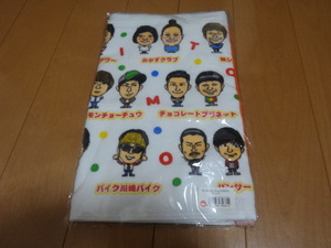 吉本興業 よしもと 芸人 フェイスタオル　オレンジ　未開封　未使用品