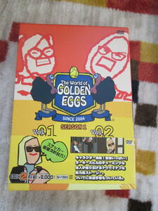 ★BOX DVD ワーナー GOLDEN EGGS　ゴールデン・エッグス　１－２ 　2枚組 ★保管品整理