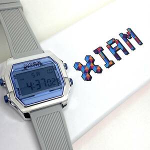 【新品未使用】 IAM アイアム IAMTHEWATCHデジタル 腕時計 ユニセックス Mサイズ a189