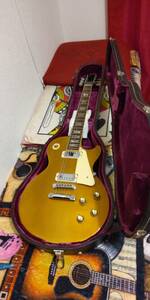 ◆ USA 1974年 Gibson Les Paul Deluxe Gold Top オリジナル ハードケース付き vintage ギブソン OLD レスポール デラックス ◆