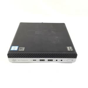 K6020760 HP EliteDesk 800 G4 DM 35W(Japan) 1点【通電OK、本体のみ、AC欠品 】