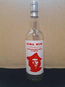 CUBA RUM チェ ゲバラ80周年生誕記念ボトル 10年 サンクティ スピリチュ 空瓶 