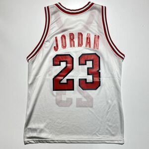【44】90s Champion NBA Chicago Bulls JORDAN 90年代 チャンピオン シカゴブルズ ジョーダン ユニフォーム 赤ネーム レア USA製 G1047