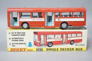 DINKY TOYS ディンキートイズ SINGLE DECKER BUS シングル デッキ バス 全長約16.5cm 英国製 No.283
