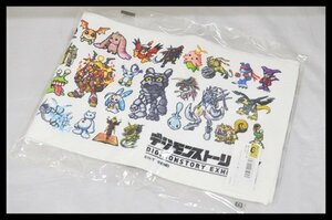 未使用 デジモンストーリー展 オリジナル タオル ドット BANDAI