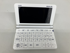 【動作保証】CASIO カシオ XD-SX9800 電子辞書 EX-word Wi-Fi対応 ホワイト 中古 K8703558