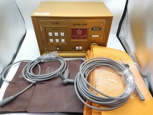 パワーヘルス 家庭用電位治療器 ☆PH-13000☆ ヘルス ☆動作確認済☆ 健康器具 シート付 ヘルスケア 健康用品 電気治療器 21200BZZ00745