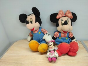 当時物　レトロ　ミッキーマウス　ミニー　ぬいぐるみ　ミニーマウス　MICKEY おもちゃ　玩具　景品　非売品　ディズニー　Disney