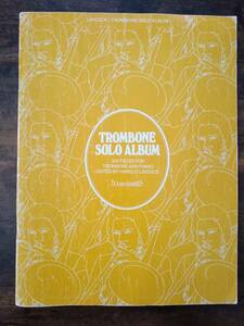 送料無料 トロンボーン楽譜 トロンボーン・ソロ・アルバム 全6曲 トロンボーン＆ピアノ