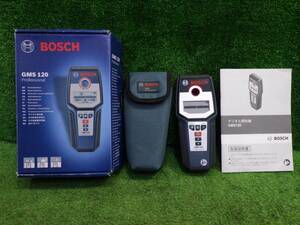 通電確認済 BOSCH ボッシュ GMS120 デジタル探知機 電動工具 DIY 大工道具 測定器 中古品 240429