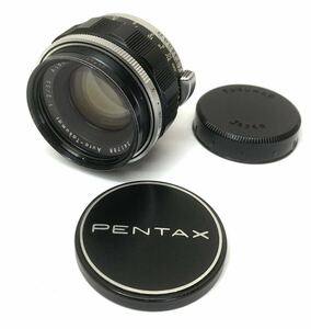 美品PENTAX(Asahi)レンズ[Auto-Takumar 1:2/55] 46㎜UVレンズフィルター/キャップ付 現状売り切り