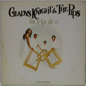 中古LPレコード簡易洗浄済み：GLADYS KNIGHT & THE PIPS(グラディス・ナイト &ザ・ピップス) / Imagination(イマジネイション) 国内盤